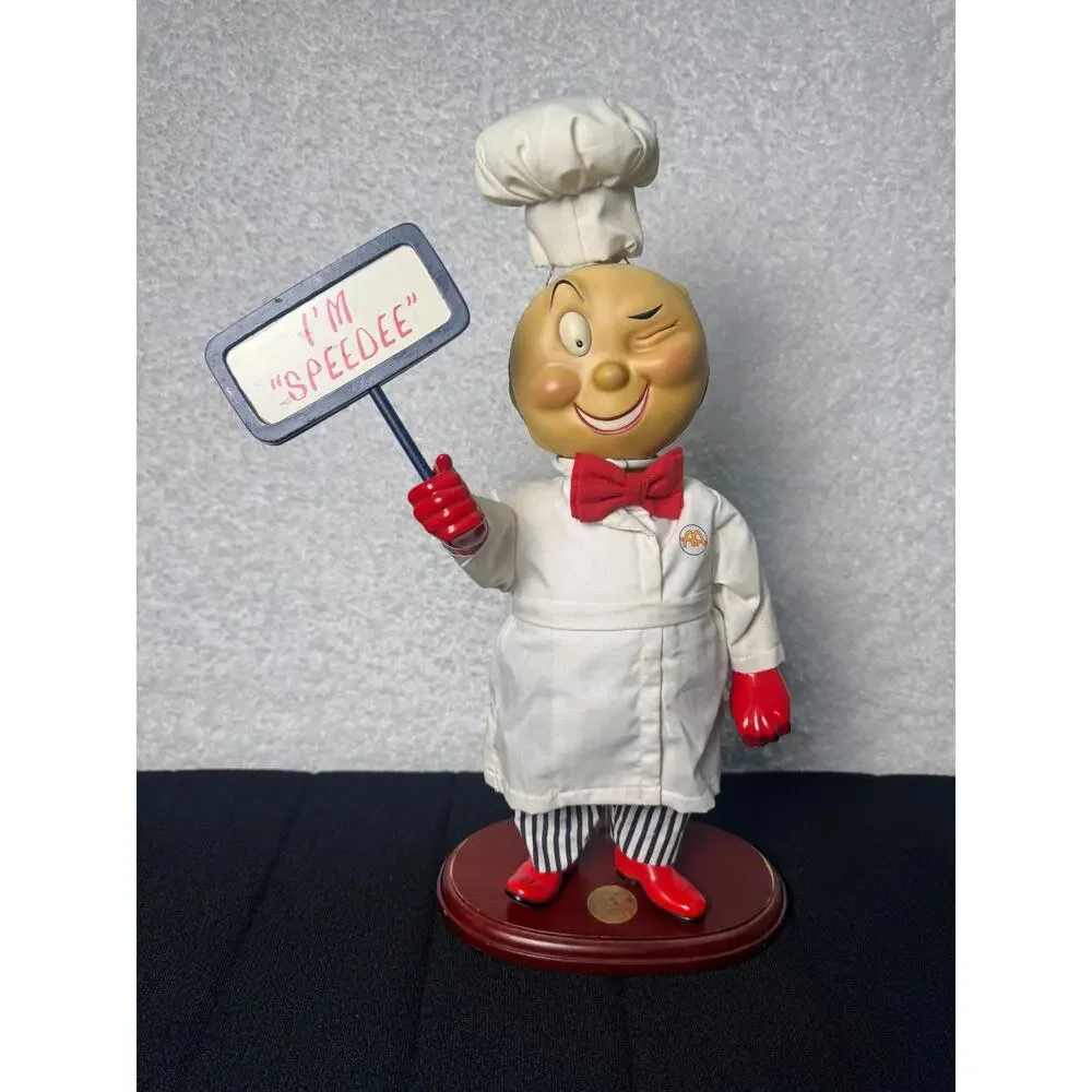 McDonald’s McMemories Speedee Porcelain Doll 40th Anniversary 1995